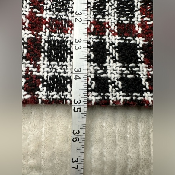 Calvin Klein NWT Wool Blend Tweed Plaid Topper Jacket Women’s Size 22W (2X) - Picture 12 of 12